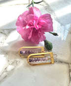 Lilac Ombre Earrings