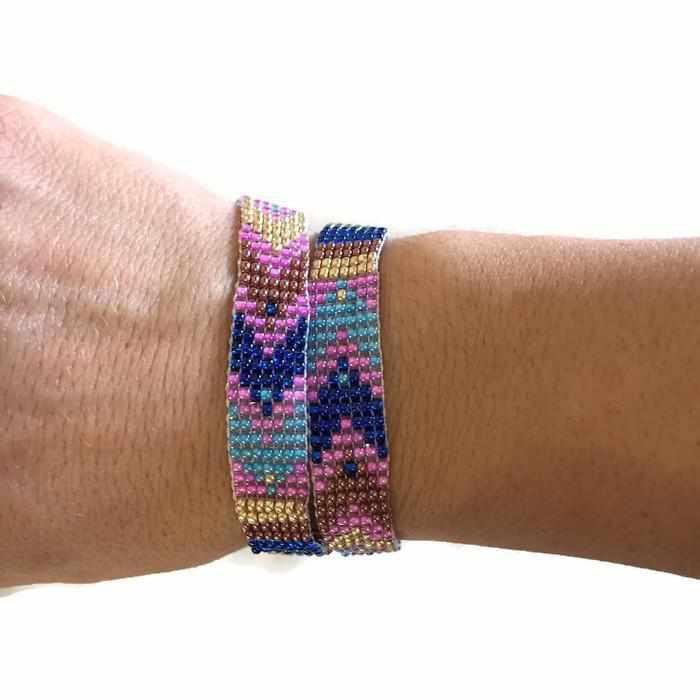Lily Choker / Wrap Bracelet - Guatemala Jewelry La Vie Bien Lily Choker / Wrap Bracelet - Guatemala