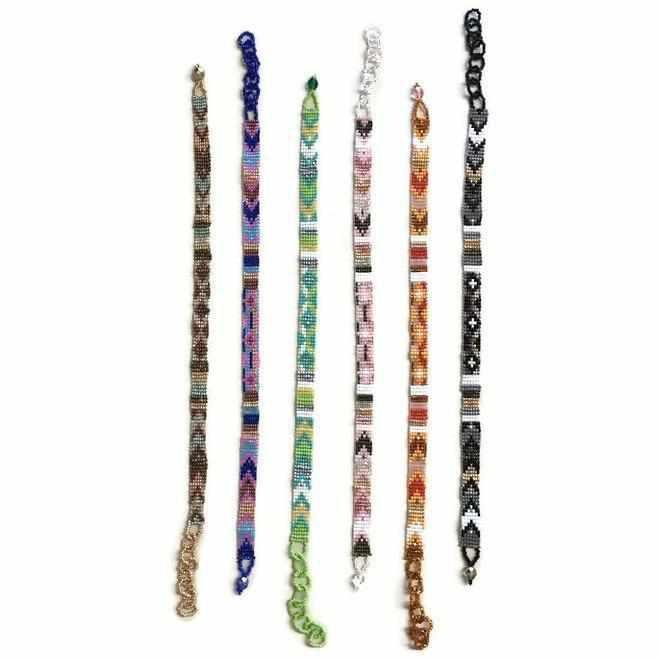 Lily Choker / Wrap Bracelet - Guatemala Jewelry La Vie Bien Lily Choker / Wrap Bracelet - Guatemala