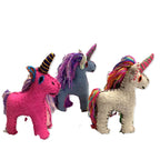 Lily the Unicorn: Repurposed Wool Boho Decor - Mexico Decor La Vie Bien Lily the Unicorn: Repurposed Wool Boho Decor - Mexico