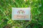 THE LILY GARDEN 5 oz. ~ FARM TO TABLE SOAP SLICE by Essential Journeys