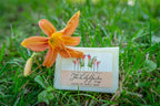 THE LILY GARDEN 5 oz. ~ FARM TO TABLE SOAP SLICE by Essential Journeys