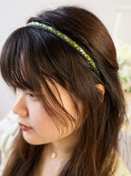 Limelight Vines Skinny Headband by Ash & Rose