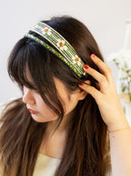 Limelight Vines Skinny Headband by Ash & Rose
