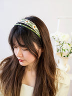 Limelight Vines Skinny Headband by Ash & Rose