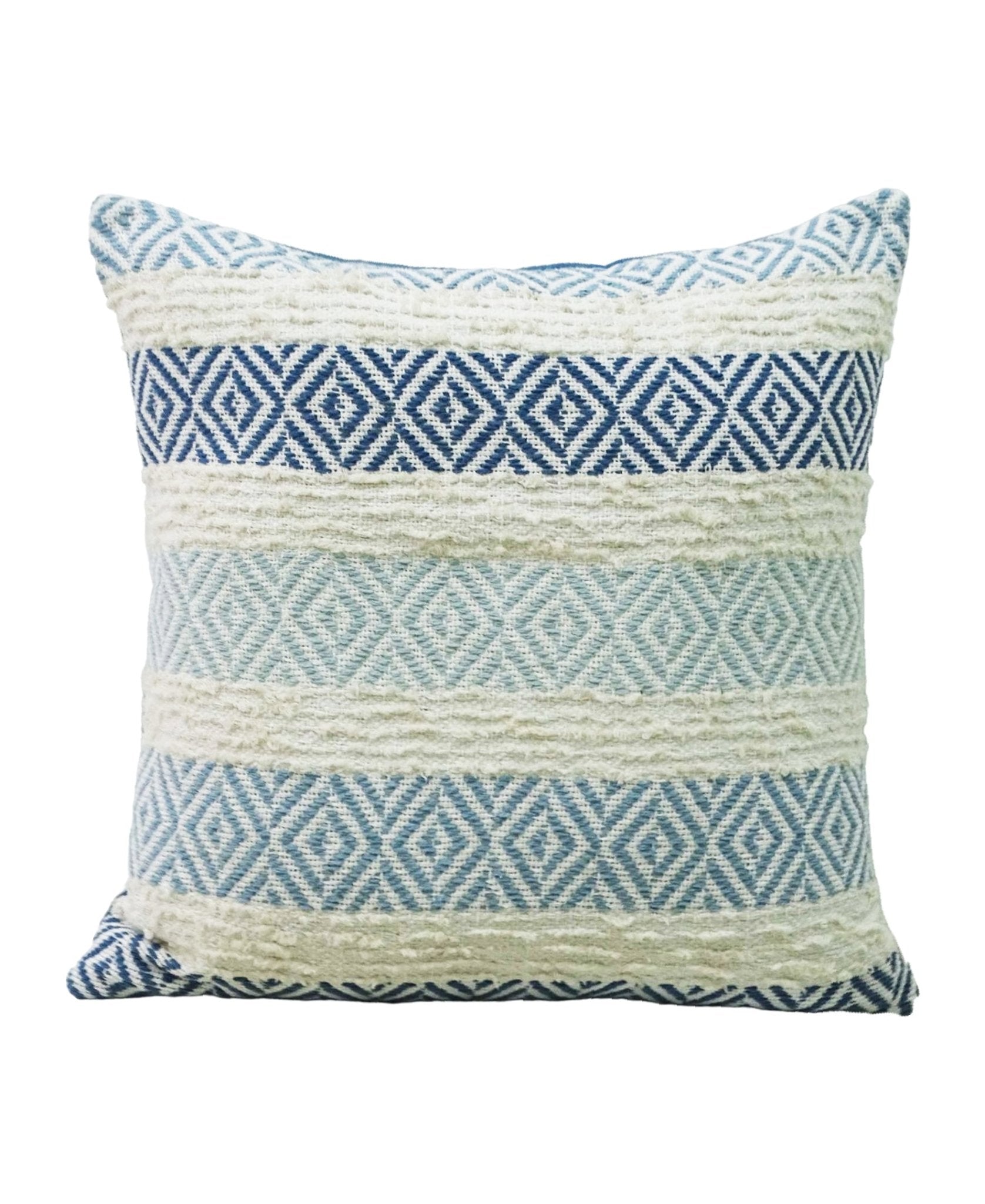 Linden Street Handwoven Weave Textured Stripe Pillow Throw Pillow La Vie Bien Linden Street Handwoven Weave Textured Stripe Pillow