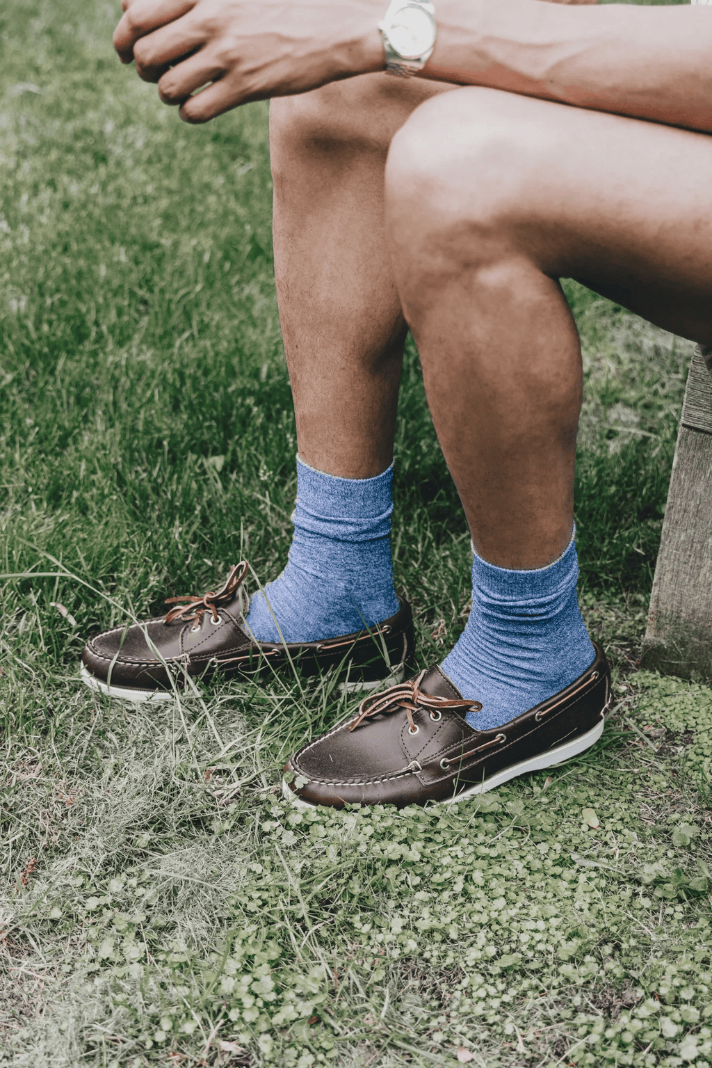 Linen Dress Sock by American Trench