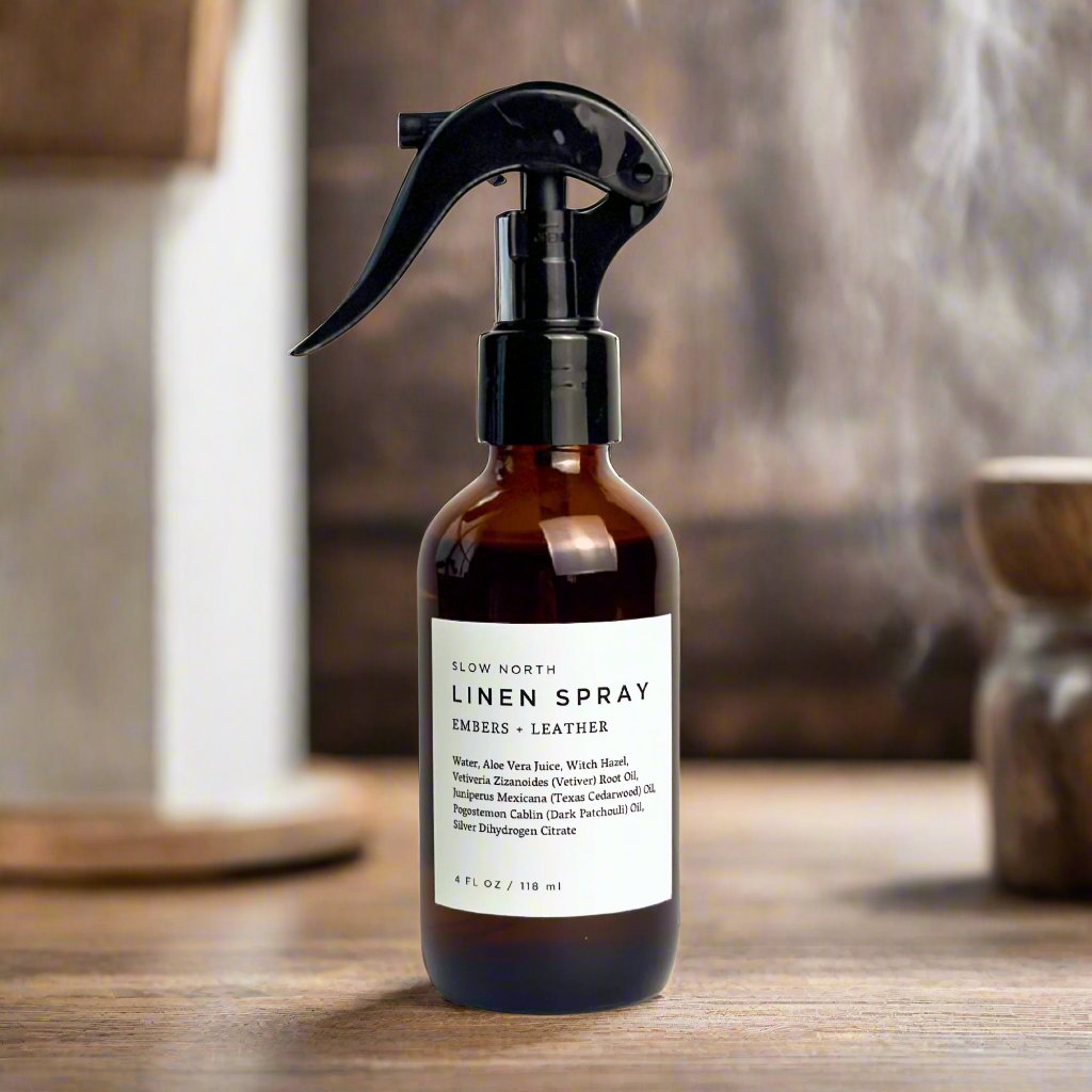 Linen Spray - Embers + Leather Home Accessories La Vie Bien Linen Spray - Embers + Leather