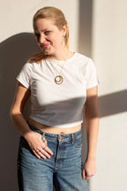 Linked Rings Pendant Necklace