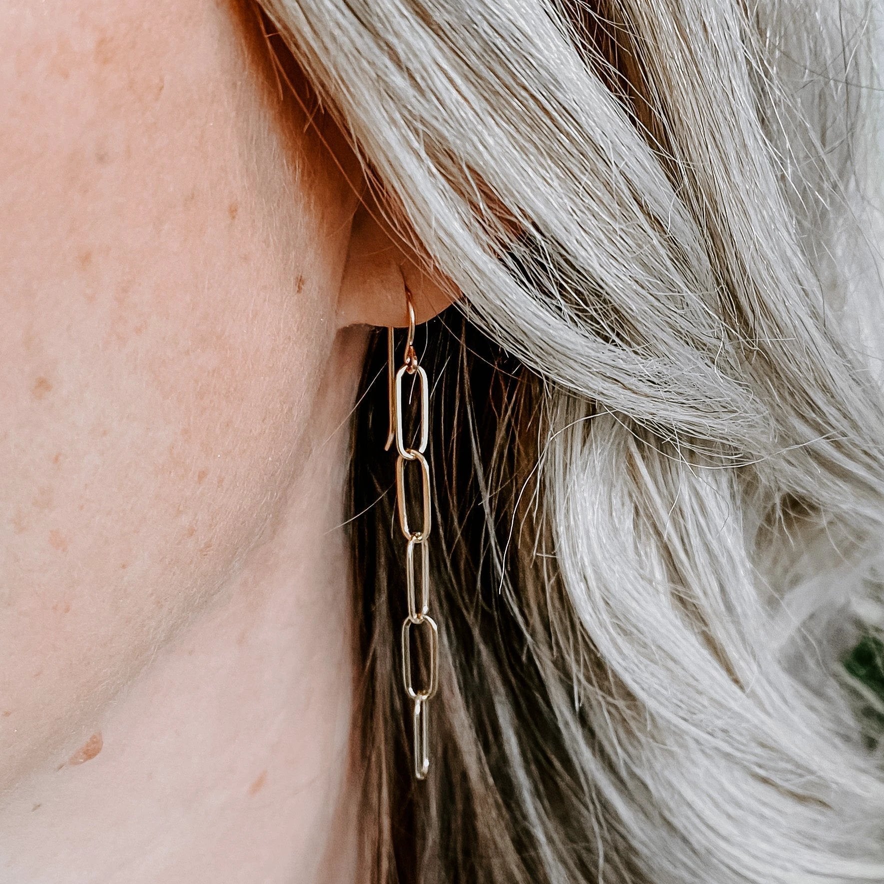 Linked Up Earrings by Derive Jewelry