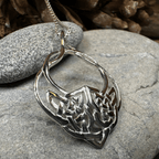 Lira Celtic Knot Necklace Pendant La Vie Bien Lira Celtic Knot Necklace