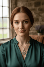 Lira Celtic Knot Necklace Pendant La Vie Bien Lira Celtic Knot Necklace