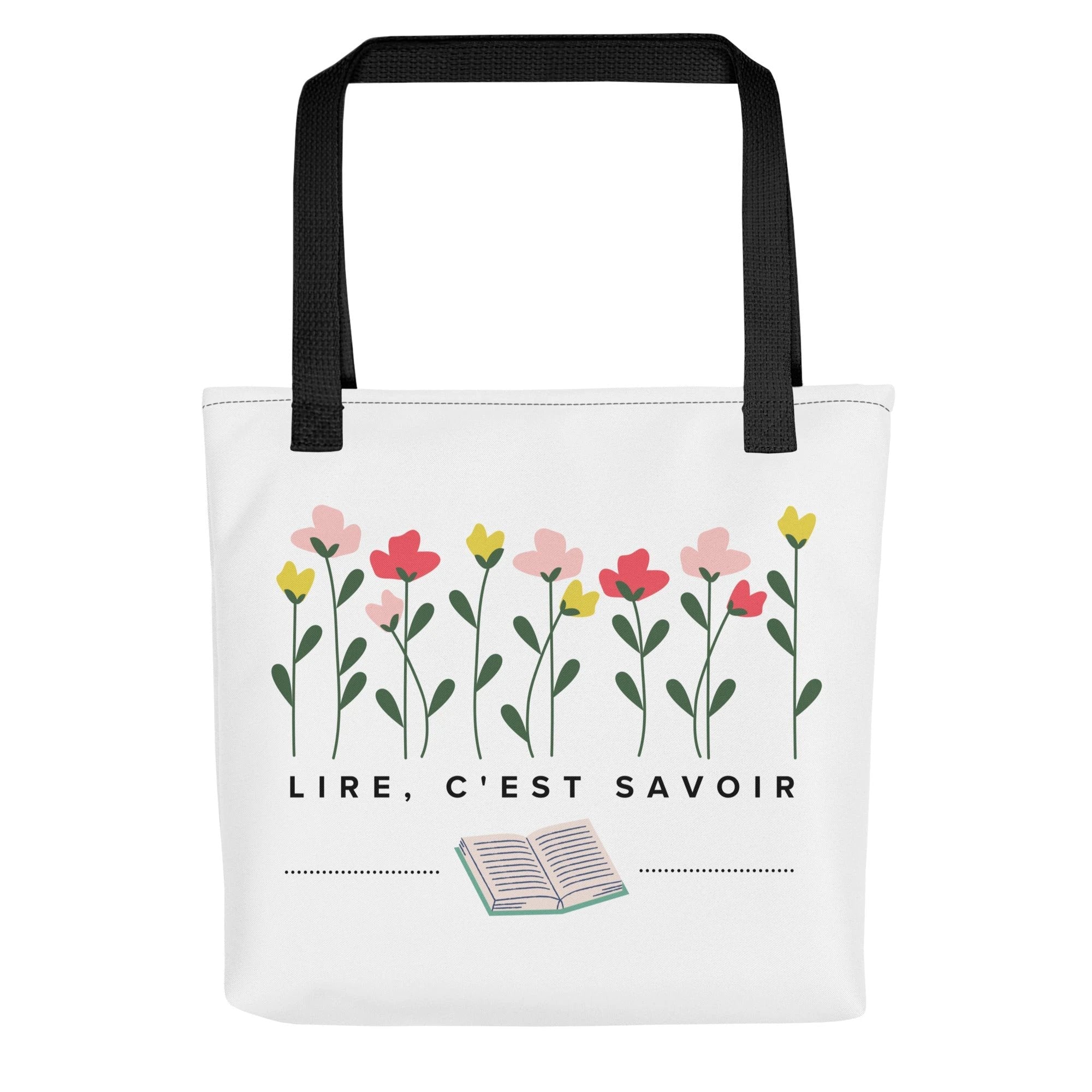Lire, c'est savoir Tote bag for French book lovers by La Vie Bien