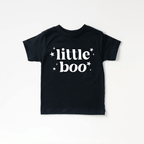 Little Boo toddler and youth tee shirt, Halloween collection by Benny and Ray Apparel