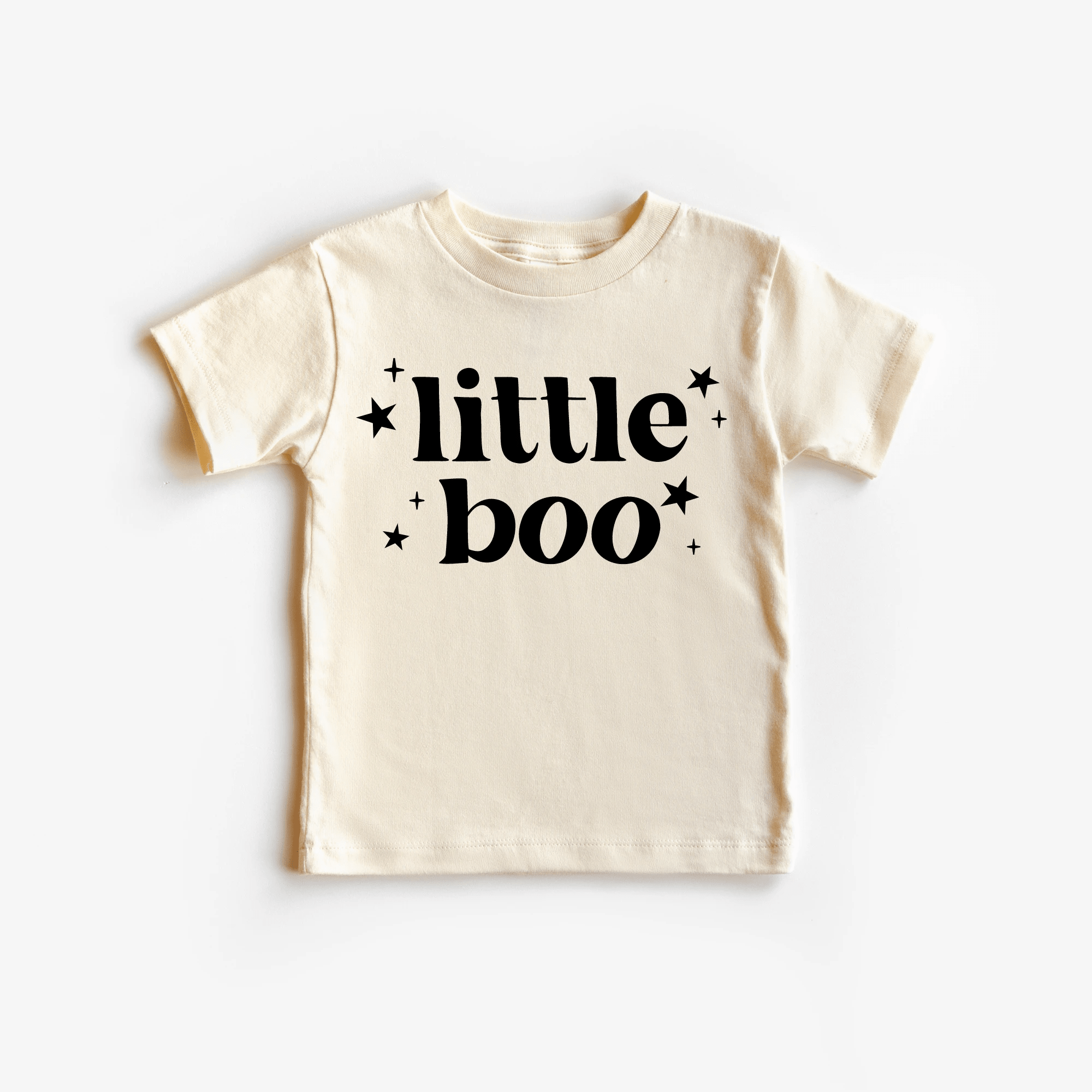 Little Boo toddler and youth tee shirt, Halloween collection by Benny and Ray Apparel