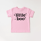 Little Boo toddler and youth tee shirt, Halloween collection by Benny and Ray Apparel
