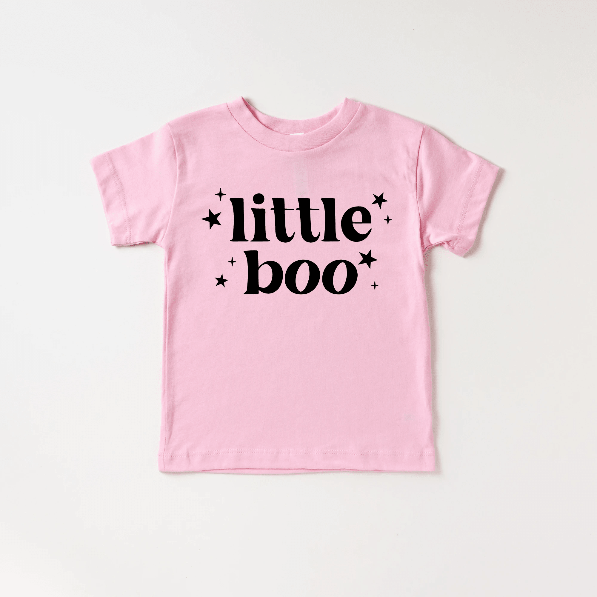 Little Boo toddler and youth tee shirt, Halloween collection by Benny and Ray Apparel