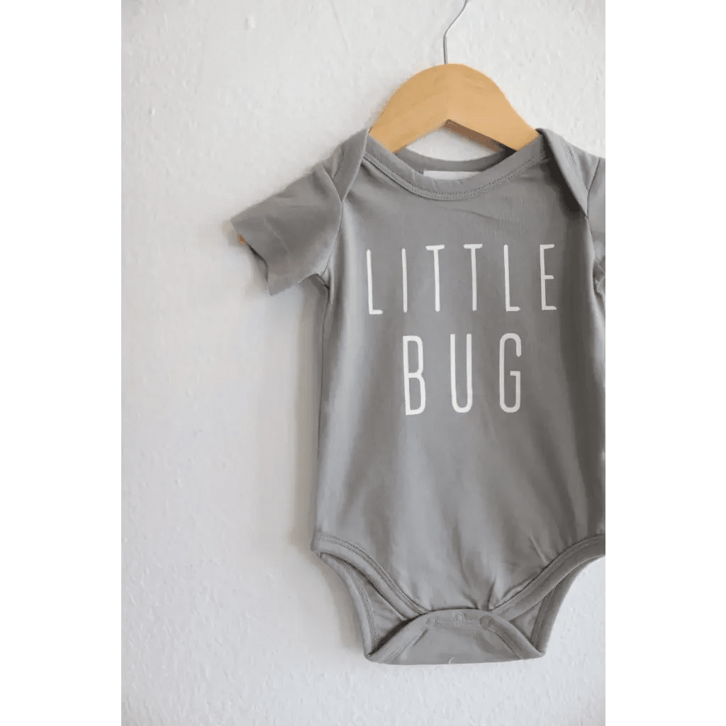 Little Bug Organic Cotton Baby Bodysuit by Polished Prints