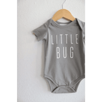 Little Bug Organic Cotton Baby Bodysuit by Polished Prints