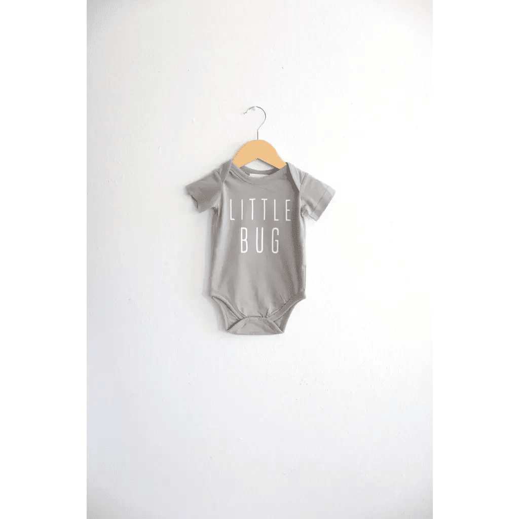 Little Bug Organic Cotton Baby Bodysuit by Polished Prints
