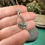 Little Hamish Highland Cow Necklace in Sterling Silver Pendant La Vie Bien Little Hamish Highland Cow Necklace in Sterling Silver