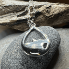 Little Hamish Highland Cow Necklace in Sterling Silver Pendant La Vie Bien Little Hamish Highland Cow Necklace in Sterling Silver