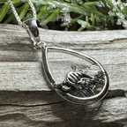 Little Hamish Highland Cow Necklace in Sterling Silver Pendant La Vie Bien Little Hamish Highland Cow Necklace in Sterling Silver