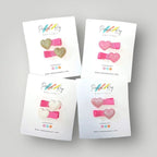 Little Heart Hair Clips by Parker + Kay Creative