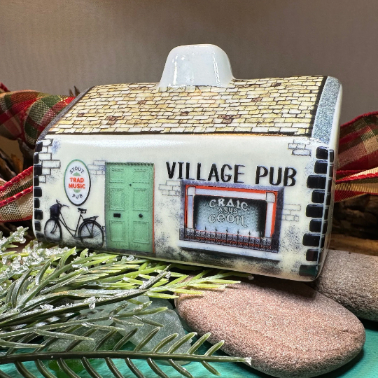 Little Irish Pub Incense Burner Incense Burner La Vie Bien Little Irish Pub Incense Burner