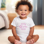 Little Latke Lover Chanukah Baby Bodysuit or Toddler Tee Shirt by Salt Sparkle Shalom