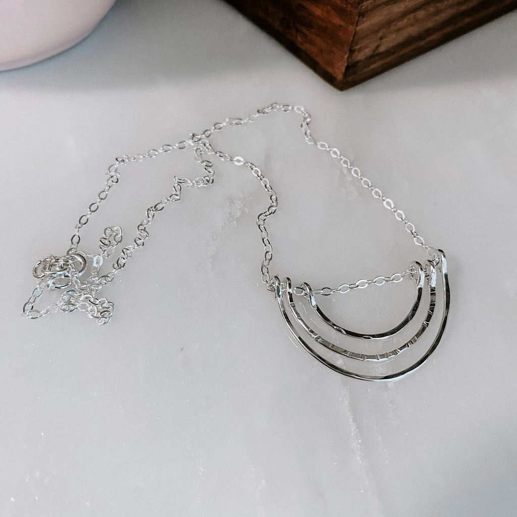 Little Rainbow Necklace by Derive Jewelry