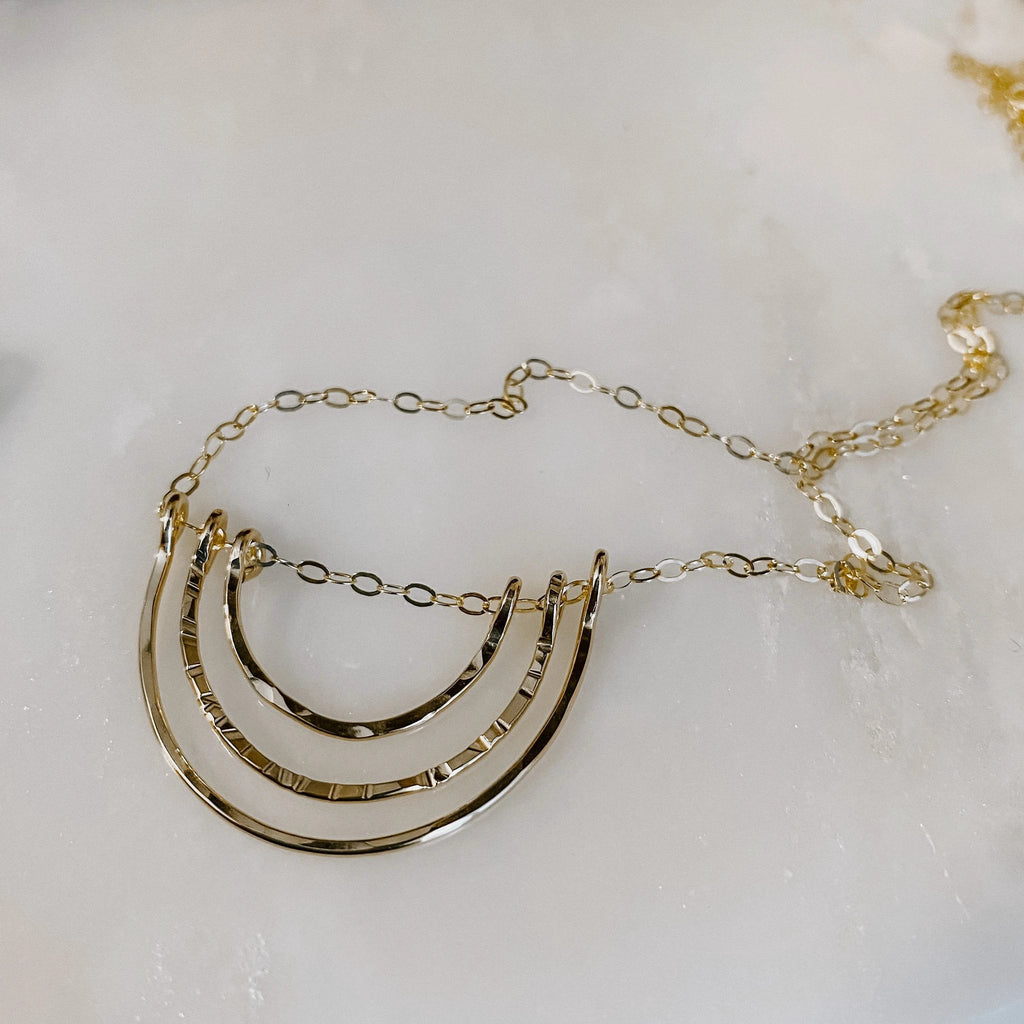 Little Rainbow Necklace by Derive Jewelry