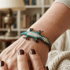Lizard Seed Bead Kids Bracelet - Guatemala Bracelets La Vie Bien Lizard Seed Bead Kids Bracelet - Guatemala