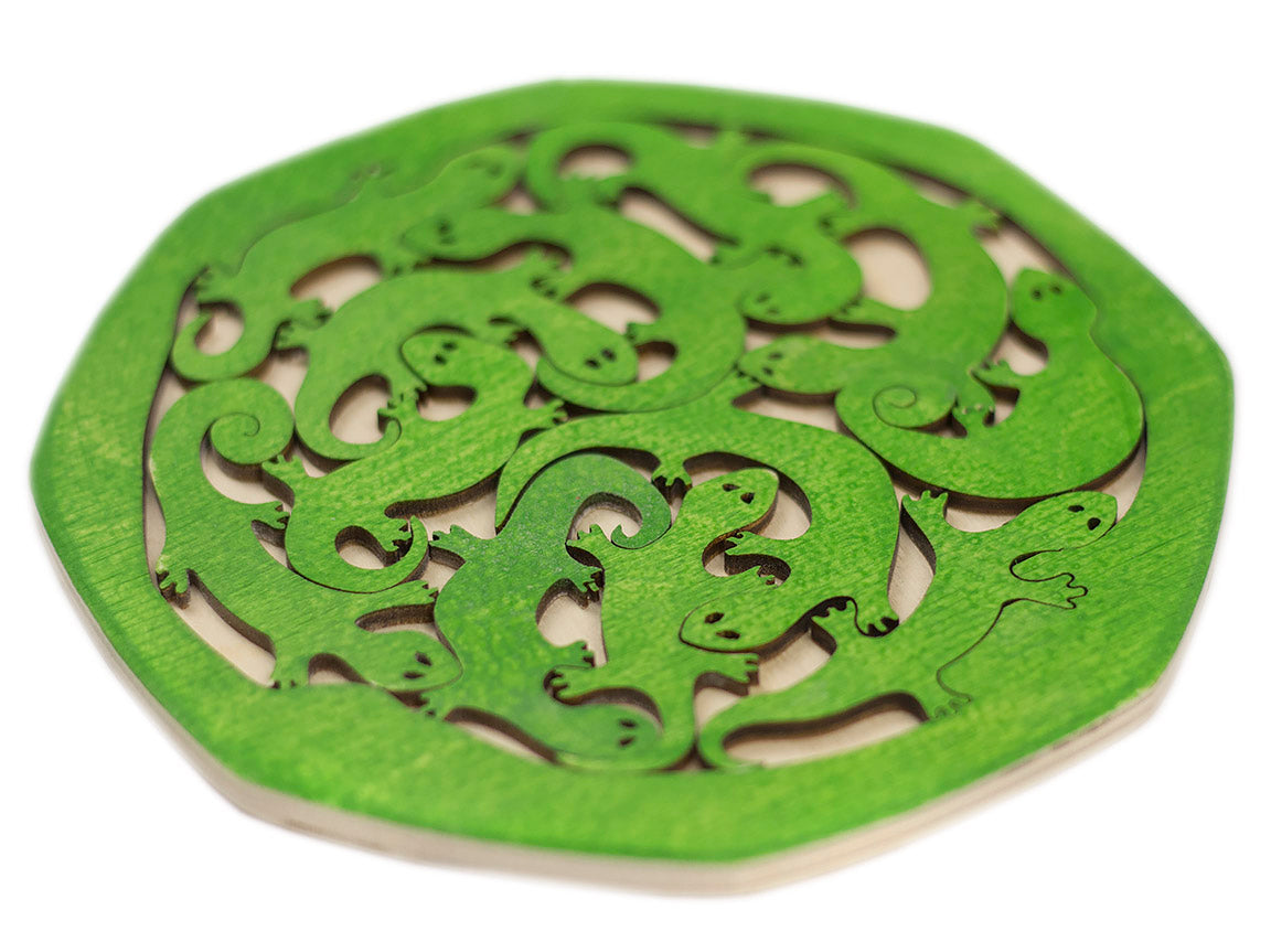Wooden Lizard Puzzle