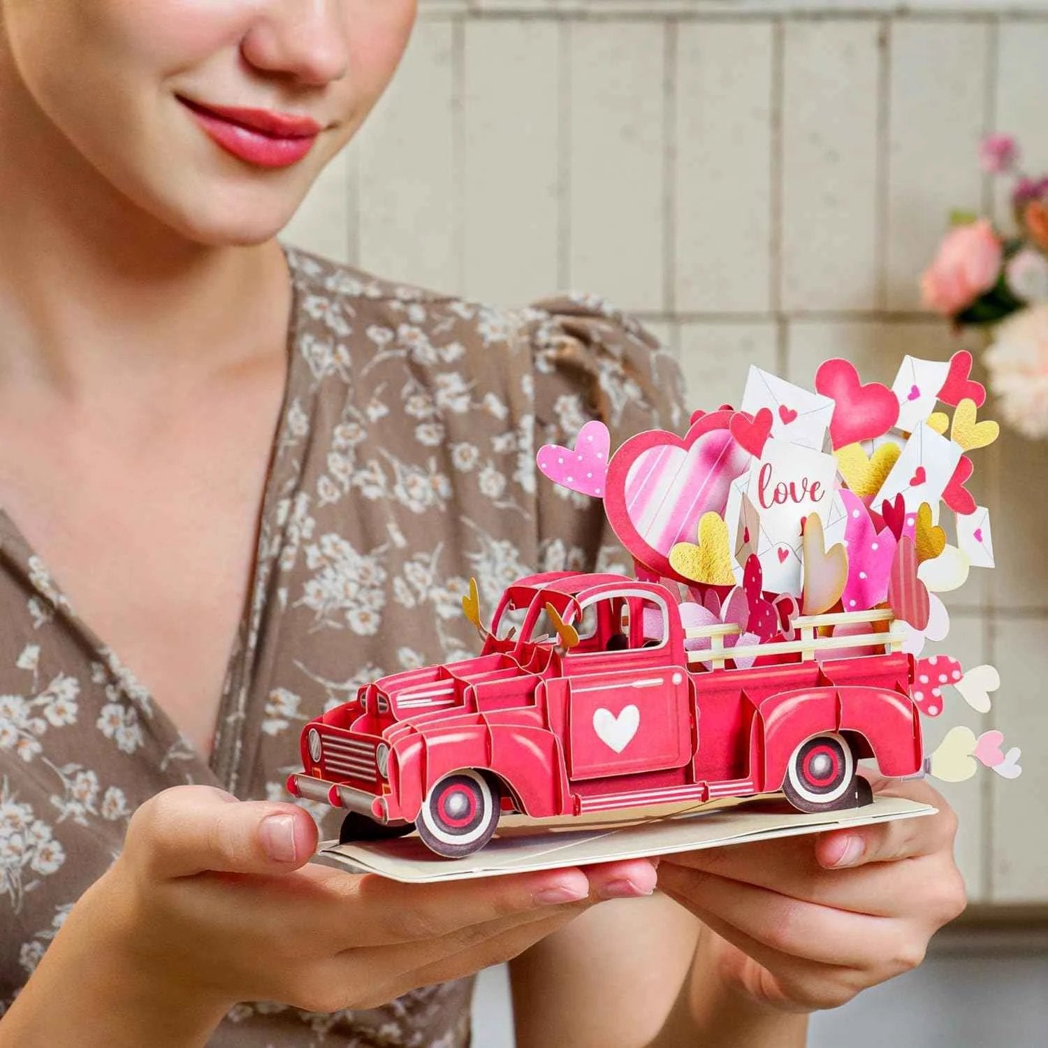 Loads of Love Oversized Pop Up Card with Keepsake by Paper Love