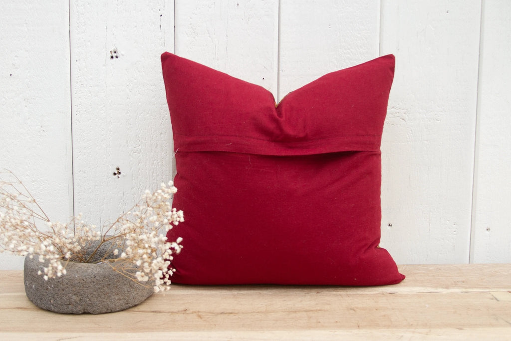 Lola Colorful Alebrije Silk Embroidered Pillow Cover