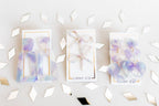 Lola Bow Earrings - Purple Sprinkles