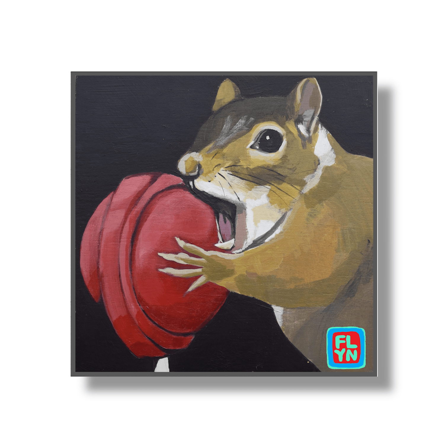 Lolly Squirrel Sticker by FLYNhats