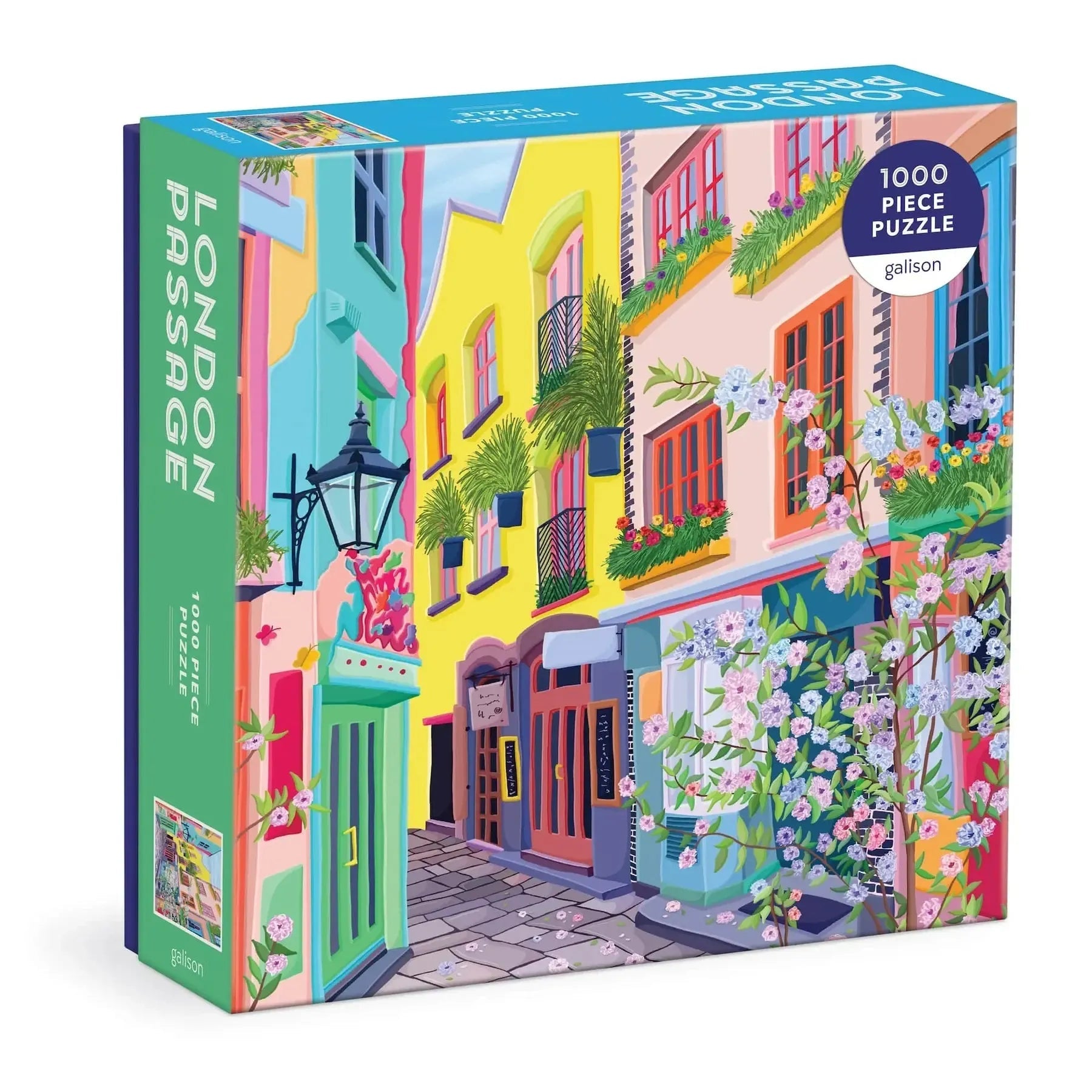 London Passage 1000 Piece Jigsaw Puzzle Galison Jigsaw Puzzle La Vie Bien London Passage 1000 Piece Jigsaw Puzzle Galison