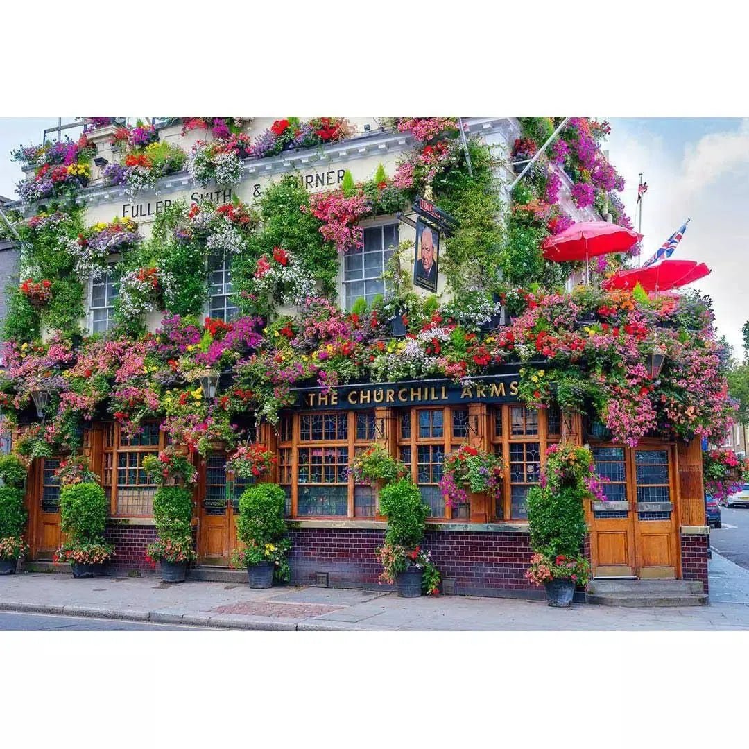 London Pub 150 Piece Wood Jigsaw Puzzle Wooden City Jigsaw Puzzle La Vie Bien London Pub 150 Piece Wood Jigsaw Puzzle Wooden City