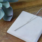 Long Bar Pendant Necklace by Lemons and Limes Boutique