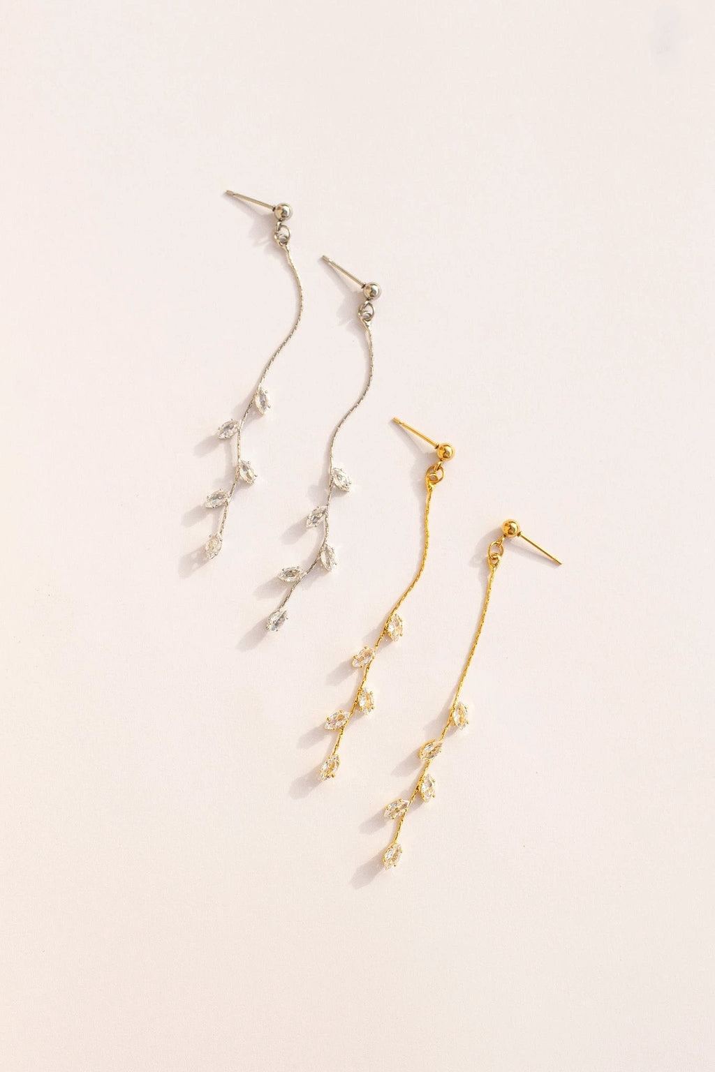 Long Daphne Dangle by Rose & Clay
