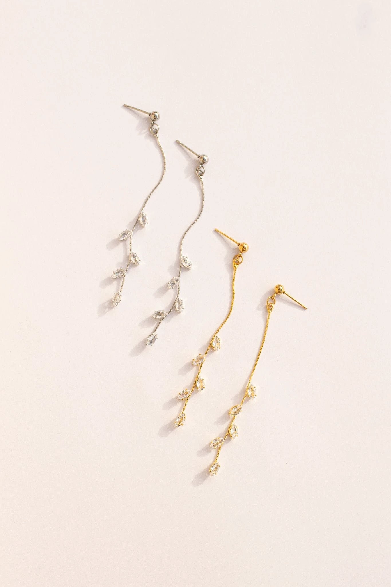 Long Daphne Dangle by Rose & Clay