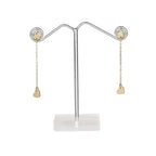 Long Heart Earrings by Ethical Trade Co