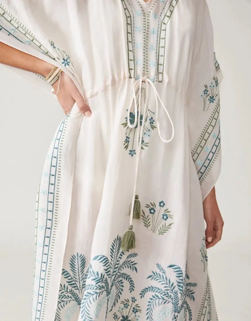 Long Kaftan - Alljoy Landing Palm Tree