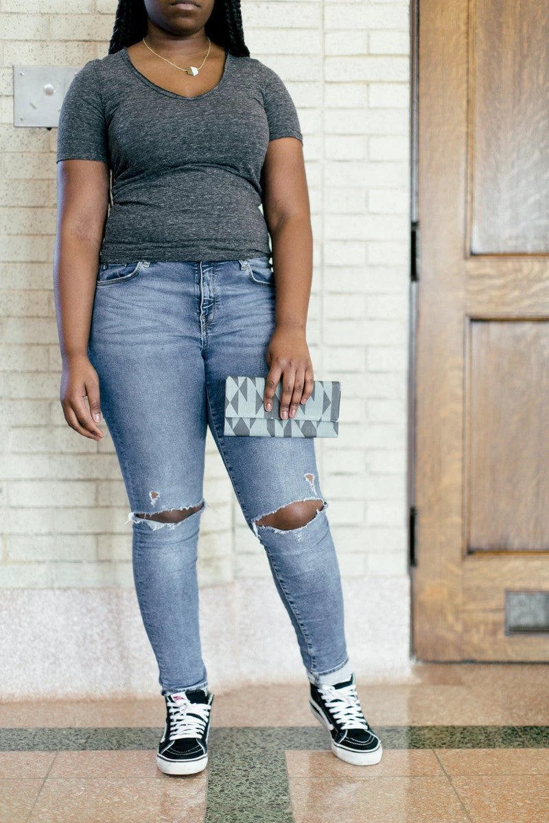 Looking Glass Clutch Wallet by Fair Anita