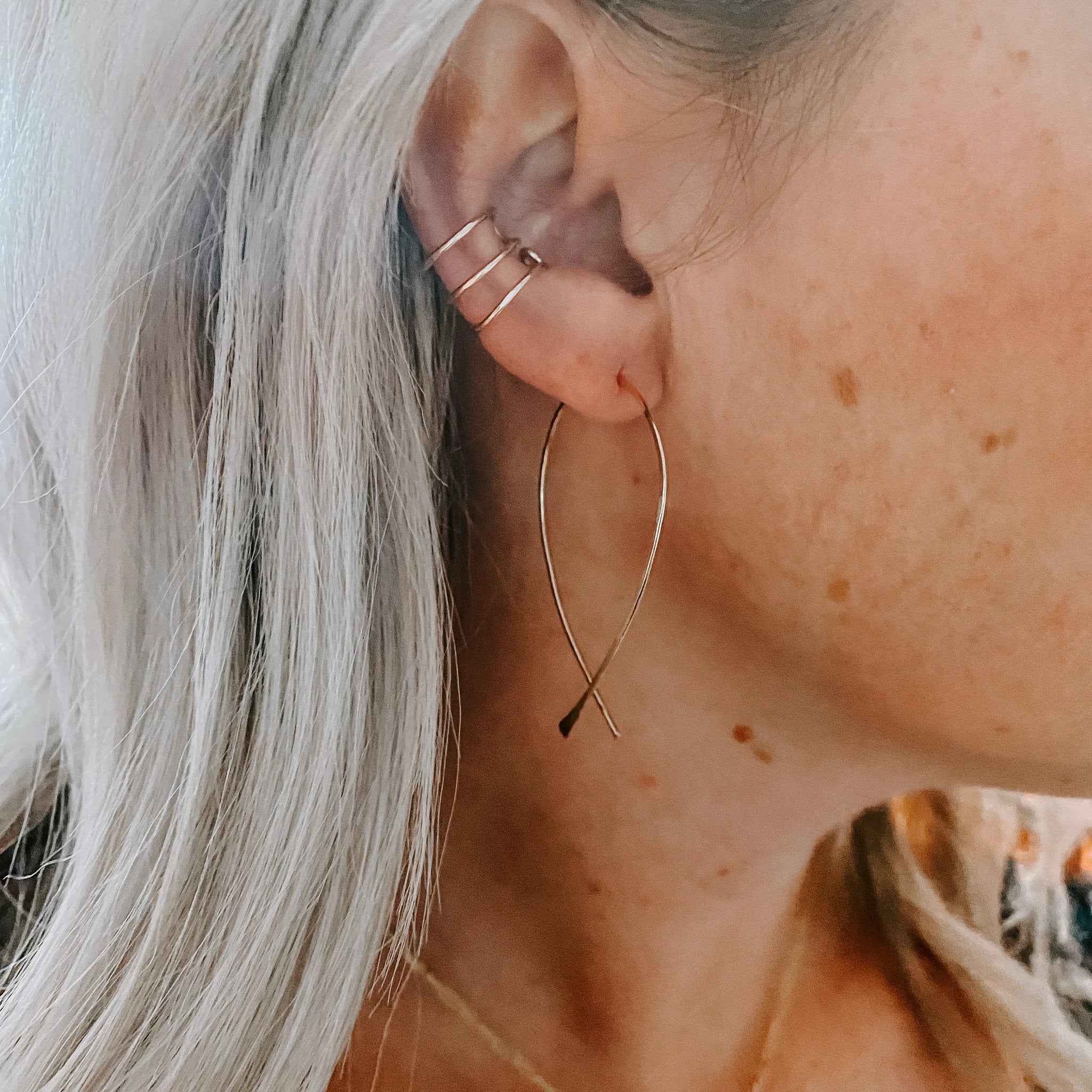 Loop Threader Earrings by Derive Jewelry