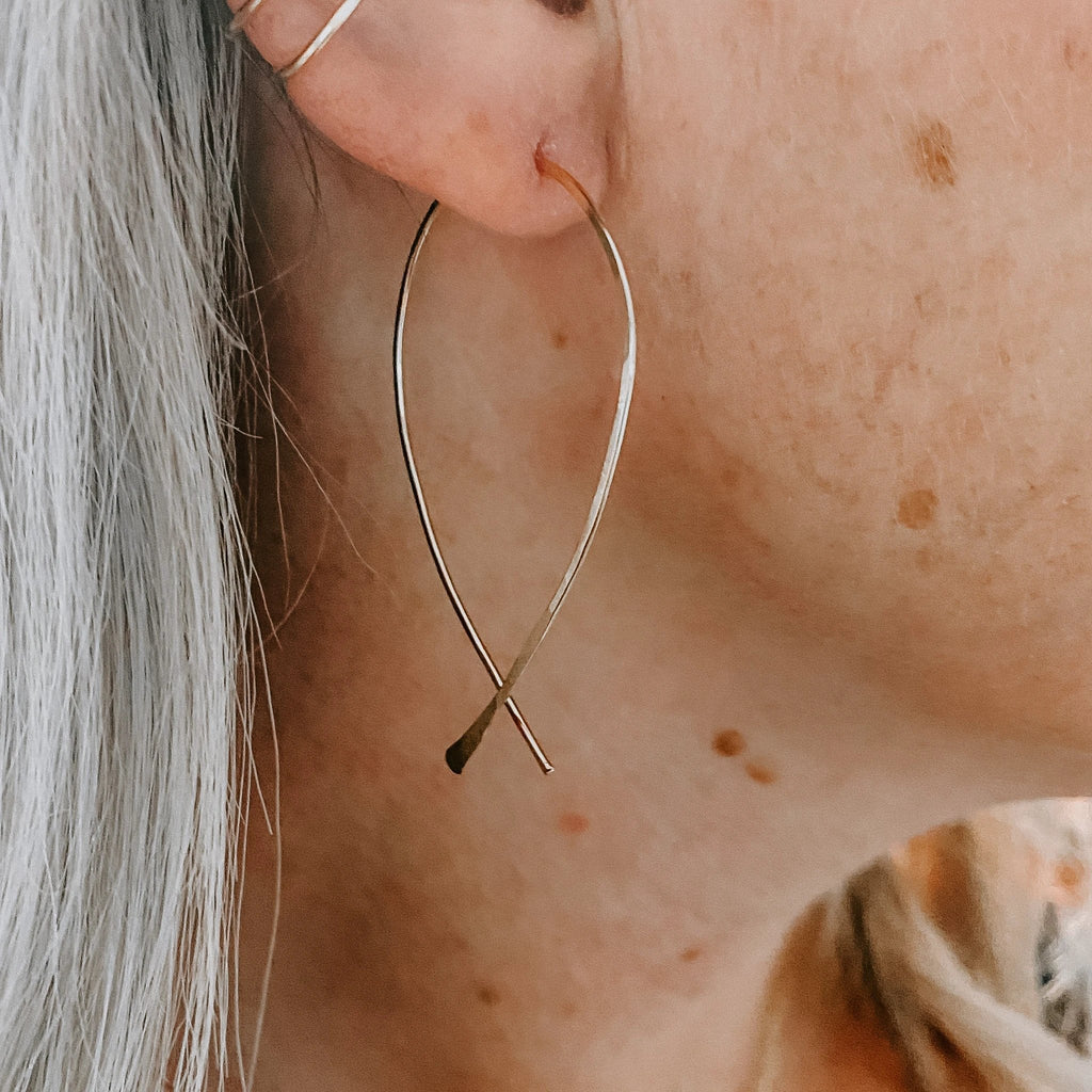 Loop Threader Earrings by Derive Jewelry