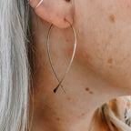 Loop Threader Earrings by Derive Jewelry