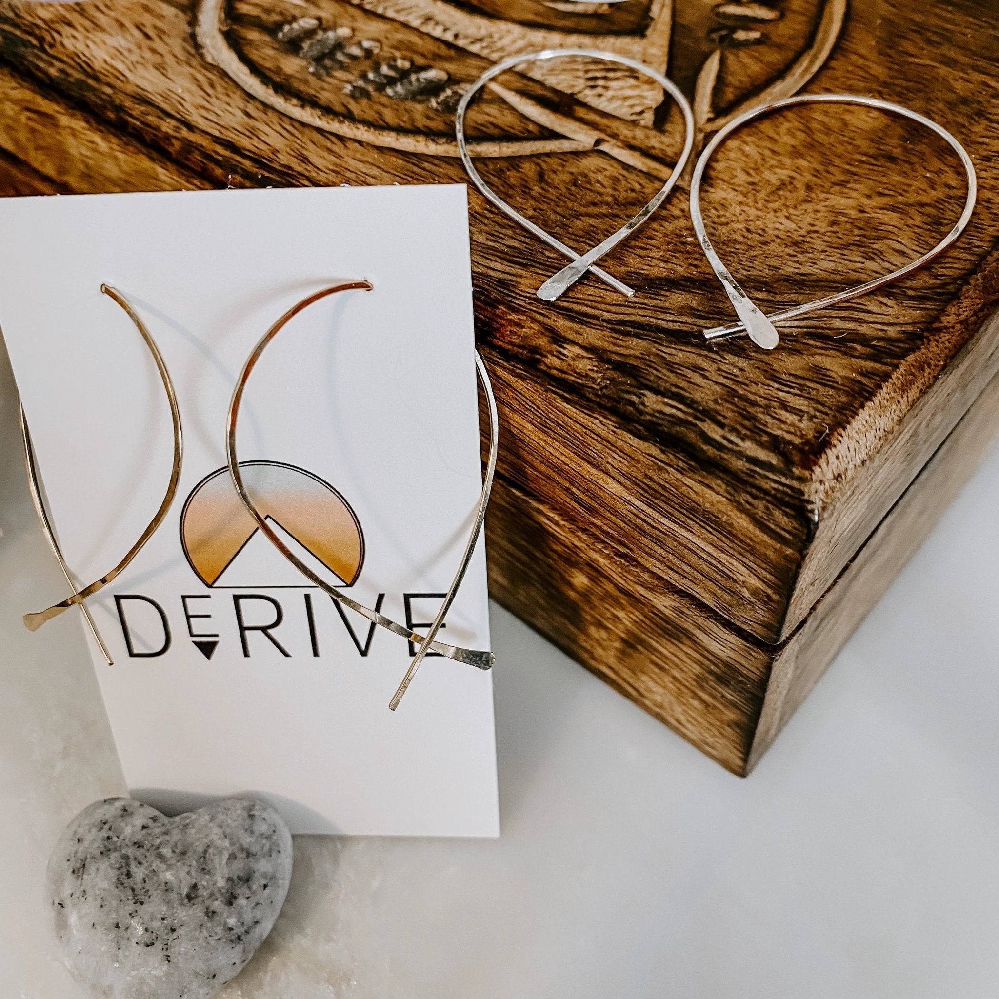 Loop Threader Earrings by Derive Jewelry